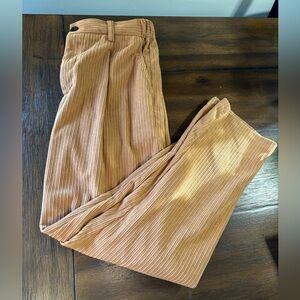 Orange Corduroy Pants